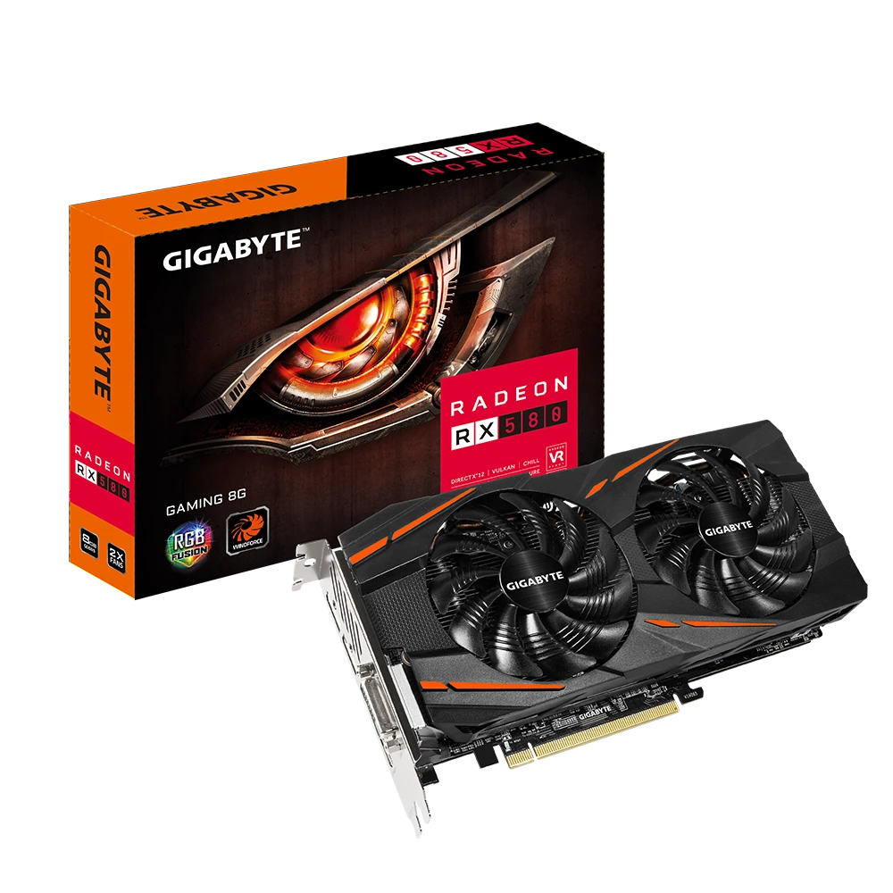 Gigabyte Radeon RX 580 GAMING 8G  (Rev. 1.0/.1.1/1.2)